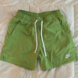 Nike Green Athletic Shorts